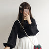 Japanese kawaii shirt + plaid pleated skirt yv40573