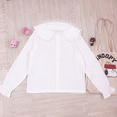 Strawberry brooch shirt YV40986