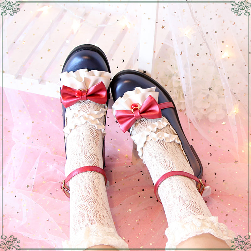 Lolita bow shoes YV41010