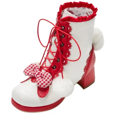 Lolita bow boots YV5062