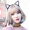 Cute plush cat ears headband yv42259