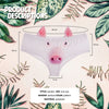 Cute pig white panties yv42070