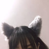 Cute furry cat ears headband yv42357