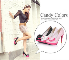 Korean fashion bow princess shoes YV90085