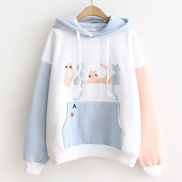 Cat hoodie sweater yv5096