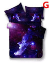 3D star galaxy sheets four-piece set YV2493