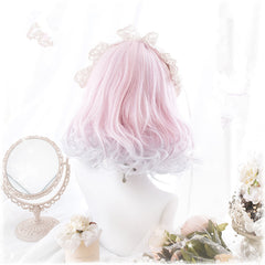 Lolita gradient powder wig YV40931