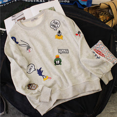 Cute cartoon embroidered sweater YV40706