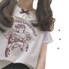 Cute bow T-shirt YV41116