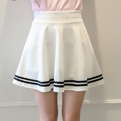 High waist pleated skirt skirt YV571