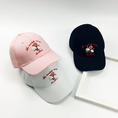 Rose embroidered hat YV5095