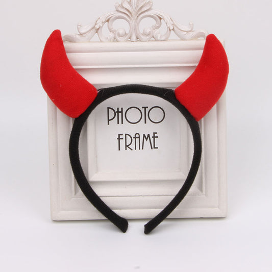 Halloween devil horn headband YV44511