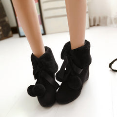 Lovely cos lolita thickened  short boots YV7055