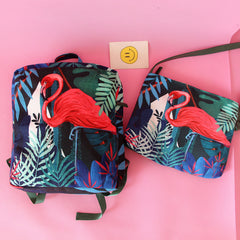 harajuku fashion flamingo/ koala backpack YV7025