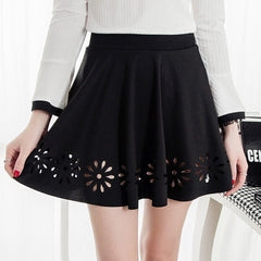 High waist pleated skirt skirt YV571