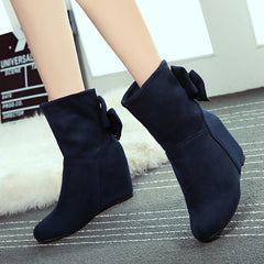 Bow  sweet   short boot YV5612