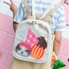 Cute cat ear cat backpack YV42516