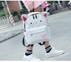 Cute Cat Rabbit Canvas Backpack YV40079