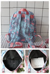 Cute Flamingo Printed Backpack YV40100