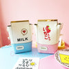 Pink baby blue milk shoulder bag yv2220
