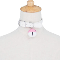 Punk Girl PU Bell Necklace YV44538