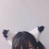 Cute furry cat ears headband yv42357