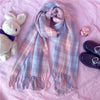 Ulzzang plaid scarf YV40901