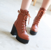 Korean fashion high-heeled boots Shoes yv2144