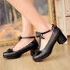 Japanese Bow Heart Strap Lolita Shoes YV2149
