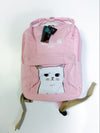 Cute Cat Canvas Shoulder Bag 5 colors YV2113