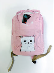 Cute Cat Canvas Shoulder Bag 5 colors YV2113