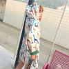 Korean printing sunscreen windbreaker students loose jacket YV2167