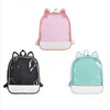 Harajuku Transparent Kitty Ears Backpack YV2302