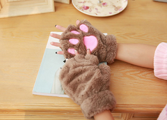 Student cute cat paw gloves  YV2304