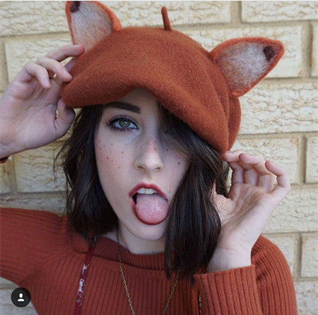 Review For Youvimi The Fox Ears Berets Yv2012