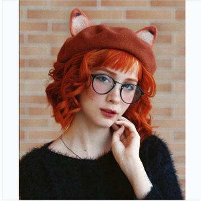Review for the fox ears berets yv2012 main image 0