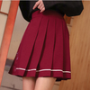 Harajuku high waist pleated skirt YV40735