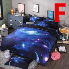 Harajuku fashion galaxy bed sheet set 4 pieces YV16034