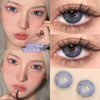 blue contact lenses (two pieces) yv31379