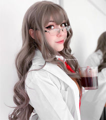 Review for lolita granny grey long wig yv42820