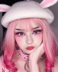 Harajuku pink wig YV42917