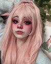 lolita pink long wig YV43002