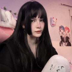 Review for Harajuku Lolita long straight wig YV40463