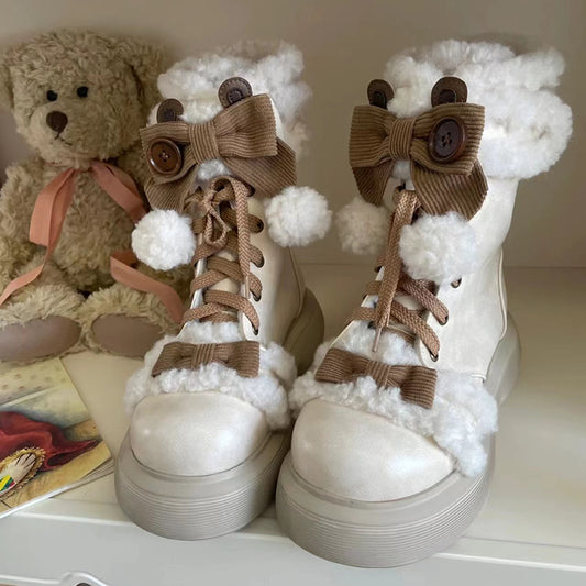 cute snow boots yv31435