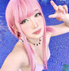 Review for Lolita pink long straight wig yv42088