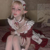 Review for Lolita Red maid outfit YV44404