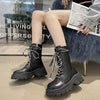 British style lace-up martin boots yv31250