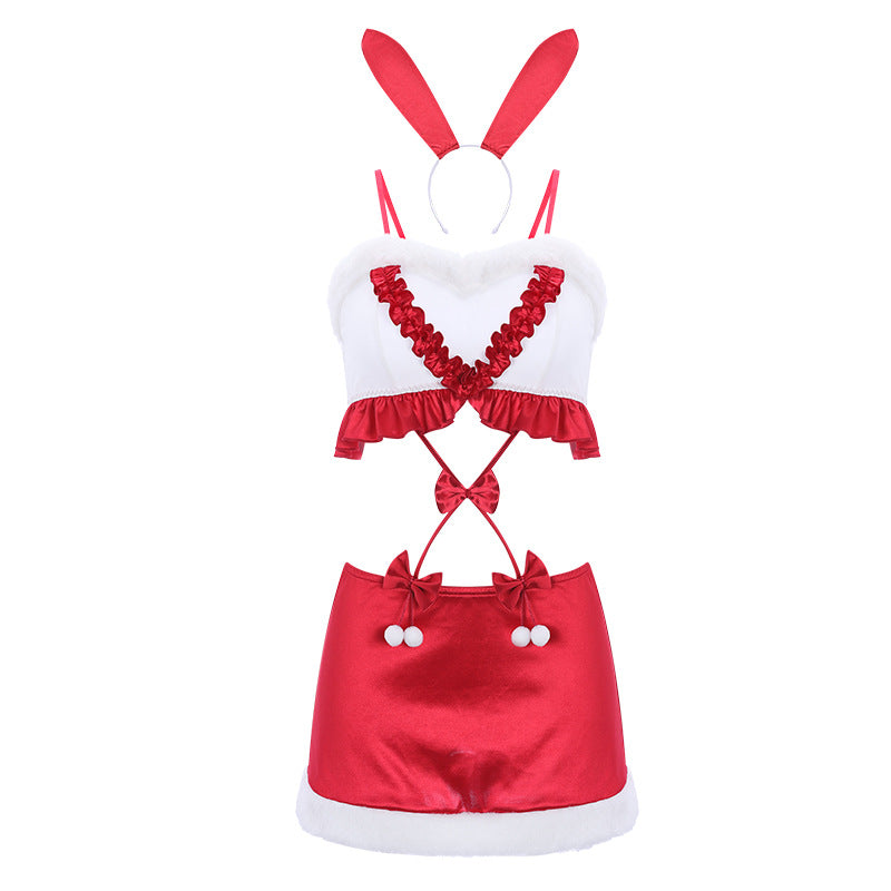 Christmas bunny uniform set yv31360