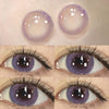 Purple contact lenses (two pieces) yv31373