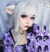 Review for Lolita silver long curly wig yv30214